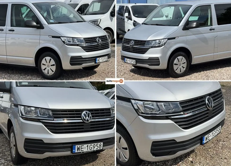 Volkswagen TRANSPORTER KOMBI 9 cio osobowy Business VAN T6.1, 2.0TDI 150KM Napęd 4Motion, T6 4x4 plus reduktor napędów, 2 Strefowe OGRZEWANIE i KLIMATYZACJA WEBASTO 5kW, Tylne drzwi skrzydłowe, Hak Ho – zdjęcie 7