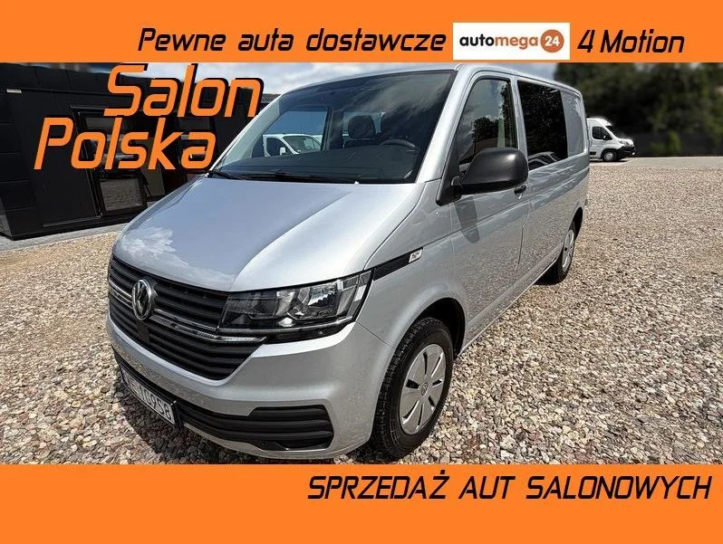 Volkswagen TRANSPORTER KOMBI 9 cio osobowy Business VAN T6.1, 2.0TDI 150KM Napęd 4Motion, T6 4x4 plus reduktor napędów, 2 Strefowe OGRZEWANIE i KLIMATYZACJA WEBASTO 5kW, Tylne drzwi skrzydłowe, Hak Ho