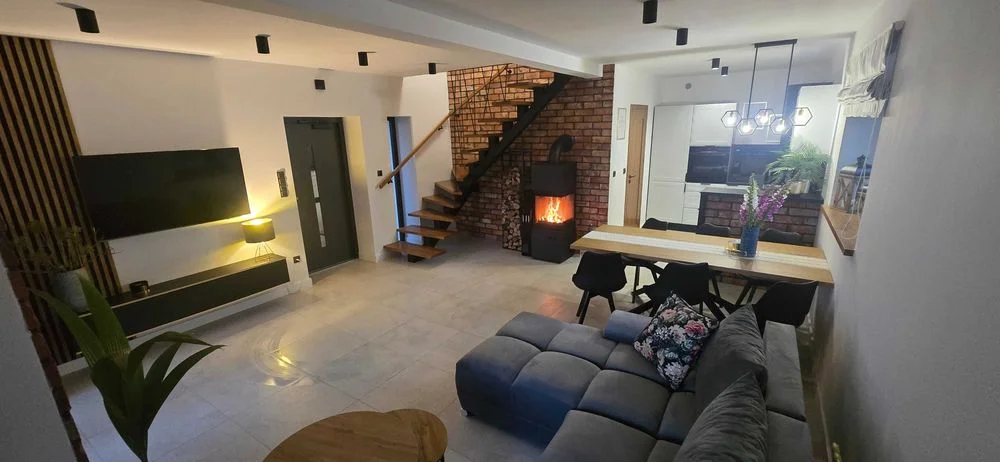 Domek z kominkiem SAUNA BALIA Posesja na wyłączność – zdjęcie 7