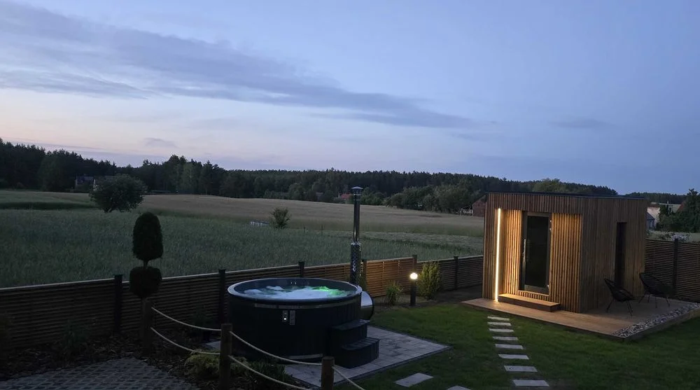 Domek z kominkiem SAUNA BALIA Posesja na wyłączność – zdjęcie 5