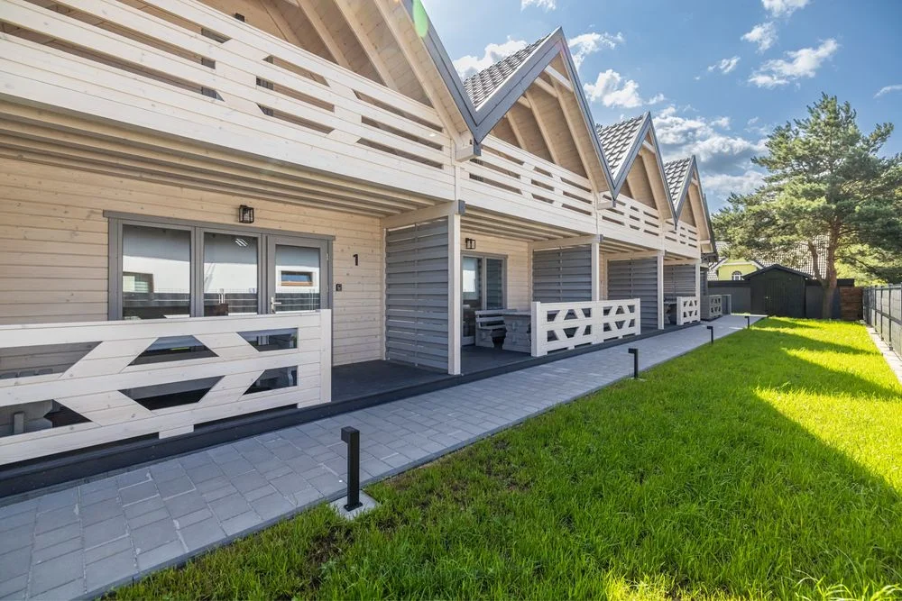 Natura Jantar nowe,całoroczne 60 m. domki,do plaży 750m,balie, rowery – zdjęcie 3
