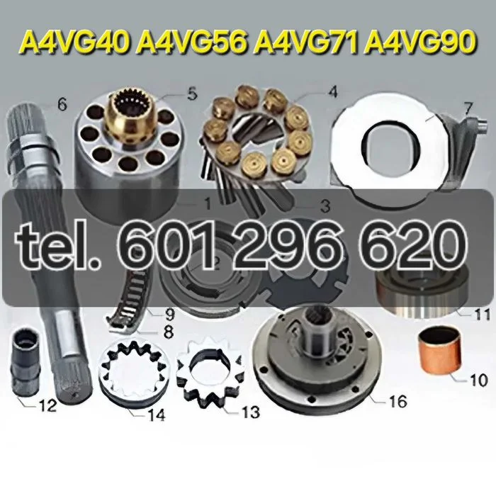 Części do pompy Rexroth A4VG40 A4VG56 A4VG71 A4VG90 hydrauliczna pompa jazdy – zdjęcie 5