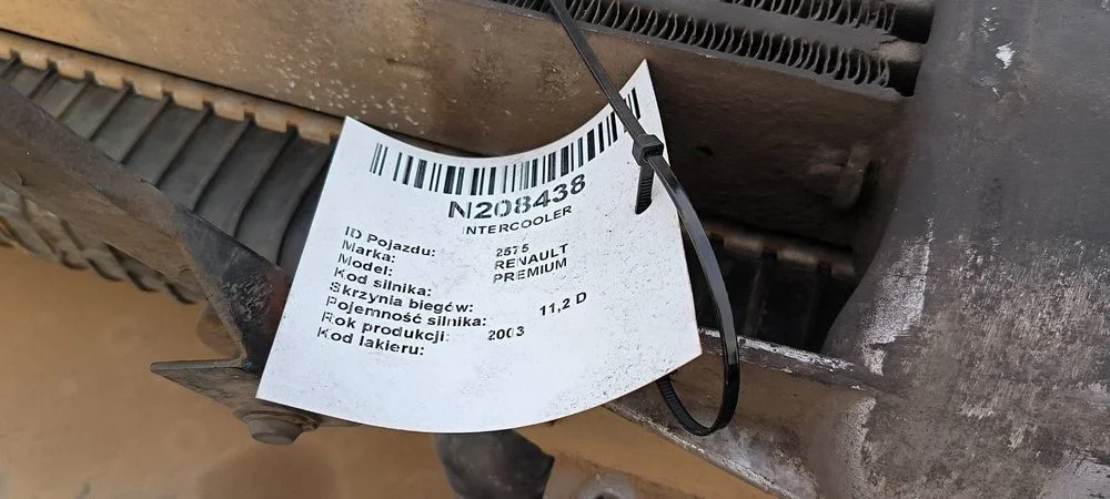 Intercooler Renault Premium Intercooler + Chłodnica Wody – zdjęcie 5