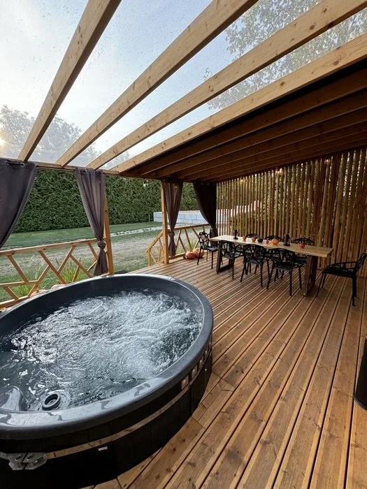 Domek z sauną turecką(parową) i jacuzzi Straduny – zdjęcie 3