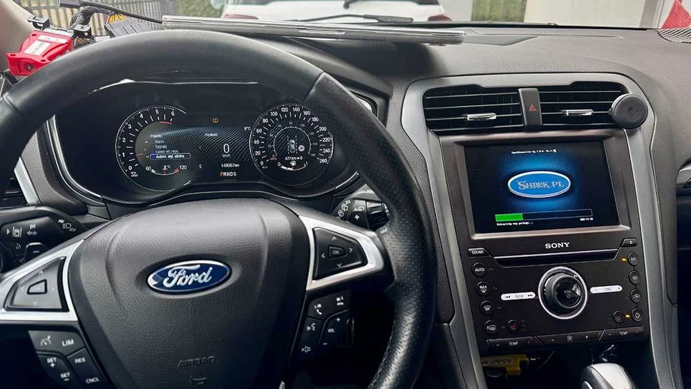 Ford SYNC 3 SYNC3 aktualizacja system mapy F14 język polski Android Auto Carplay Youtube CanbusBoX Pudełko Damiana – zdjęcie 4