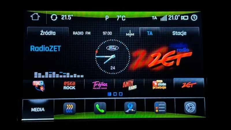 Ford SYNC 3 SYNC3 aktualizacja system mapy F14 język polski Android Auto Carplay Youtube CanbusBoX Pudełko Damiana