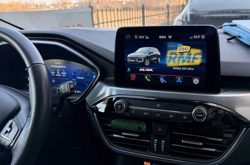 Ford SYNC 3 SYNC3 aktualizacja system mapy F14 język polski Android Auto Carplay Youtube CanbusBoX Pudełko Damiana – zdjęcie 7