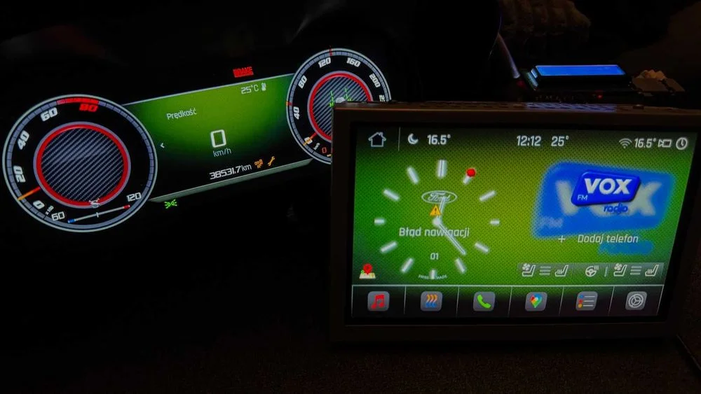 Ford SYNC 3 SYNC3 aktualizacja system mapy F14 język polski Android Auto Carplay Youtube CanbusBoX Pudełko Damiana – zdjęcie 3