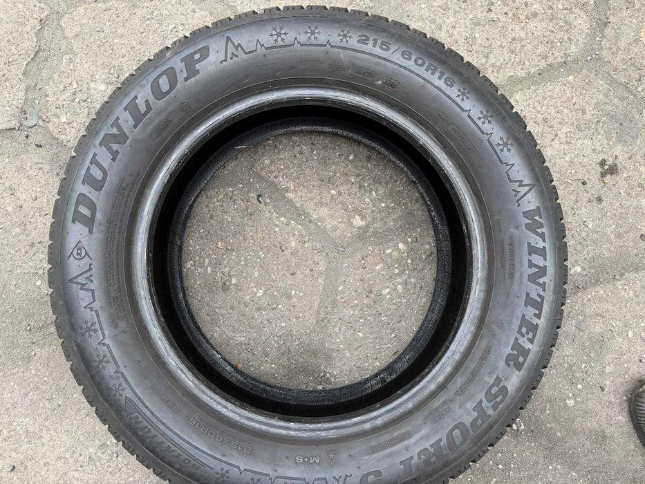 215/60R16 Dunlop Winter Sport 5 XL para opon zima 5,8mm nr6413 – zdjęcie 6