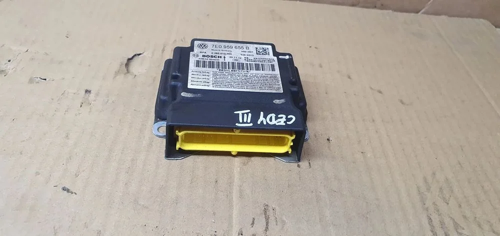Moduł Sensor Airbag Poduszek VW Caddy III Lift 7E0959655B – zdjęcie 2