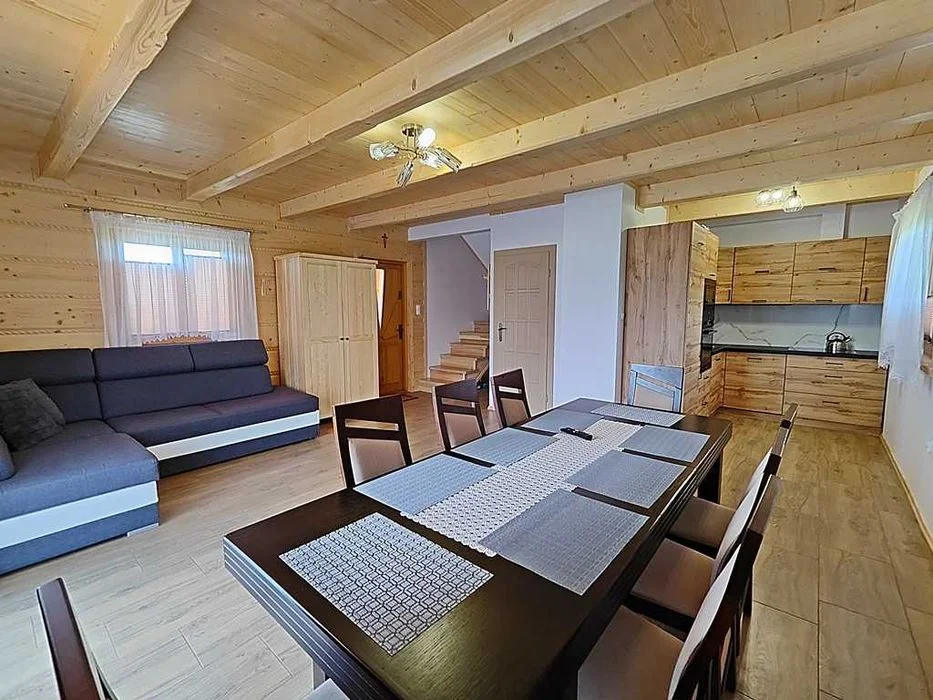 Domki góralskie z balii Wynajem Jacuzzi Balia Sauna Plac zabaw Nocleg Wolne terminy na sylwestra Ferie zimowe – zdjęcie 9