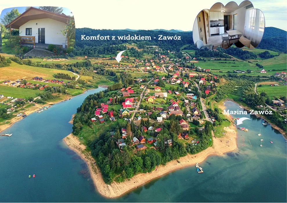 Bieszczady, Solina, plaża 300m , Wolna jesien, promocja , ogrzewanie – zdjęcie 3