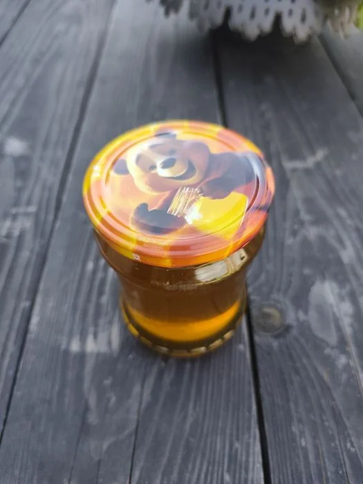 Miód pszczeli słoik 500ml – zdjęcie 2