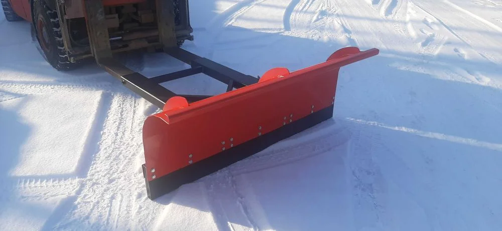 Pług do śniegu montowany do wózka widłowego 180 cm snow plow – zdjęcie 6