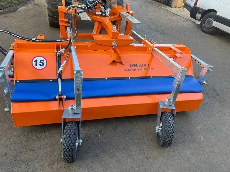 Zamiatarka do ciągnika na tuz euroramka wózek widłowy 120 - 240 cm – zdjęcie 3
