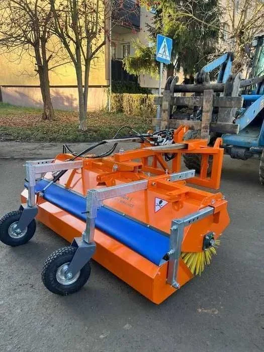 Zamiatarka do ciągnika na tuz euroramka wózek widłowy 120 - 240 cm – zdjęcie 5