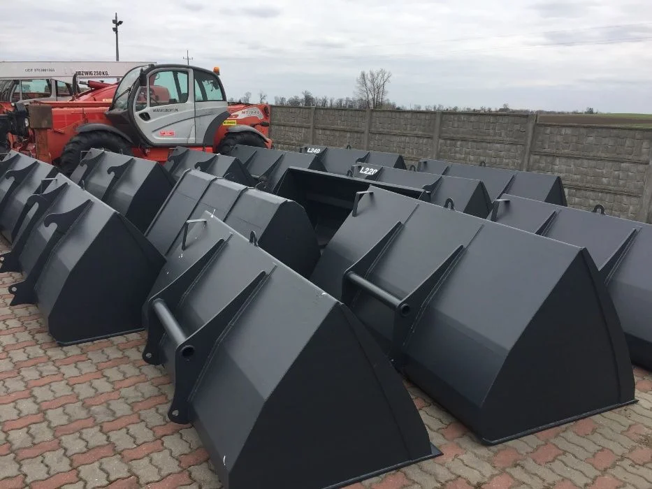 Lyżko-krokodyl Jcb Manitou ząb palony,odkręcane boki 2.40 M ładowarka krokodyl do ładowarki Mocny i solidny NOWY Bardzo porządny Transport cały Kraj!