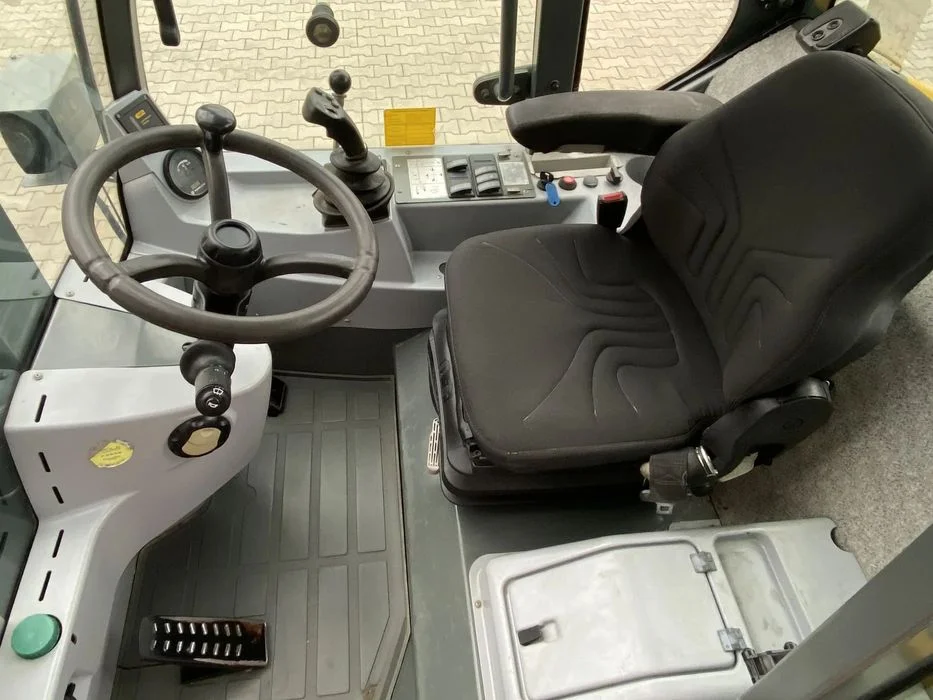 Kramer 750T Ładowarka czołowa teleskopowa Hydrauliczne szybkozłącze Łyżka 4w1 Widły CAT Schaffer Atlas Wacker – zdjęcie 8