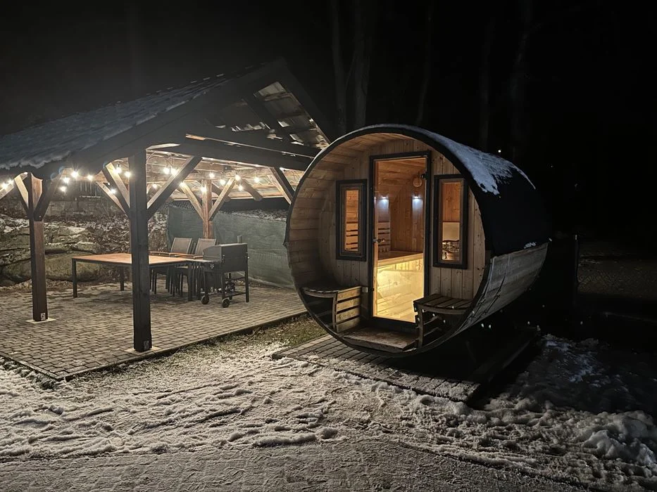Domek Wilk i Sowa z sauną – zdjęcie 12