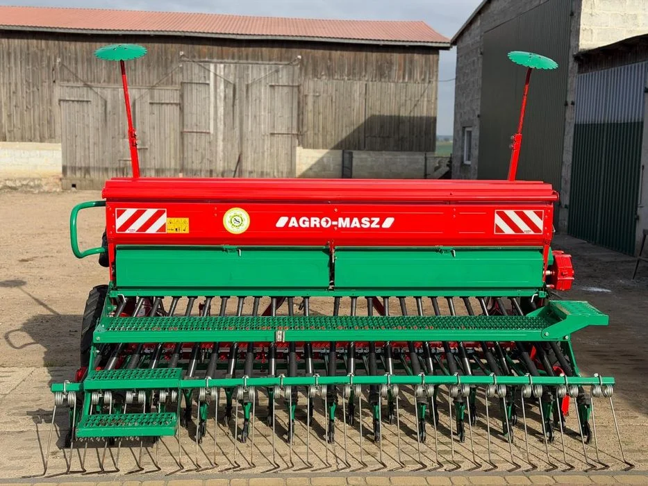 Siewnik zbożowy Agro-Masz SR300 *ścieżki*super stan* (Amazone , Euro-Masz) – zdjęcie 2