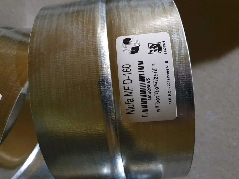 Mufka MF D 160 ocynkowana