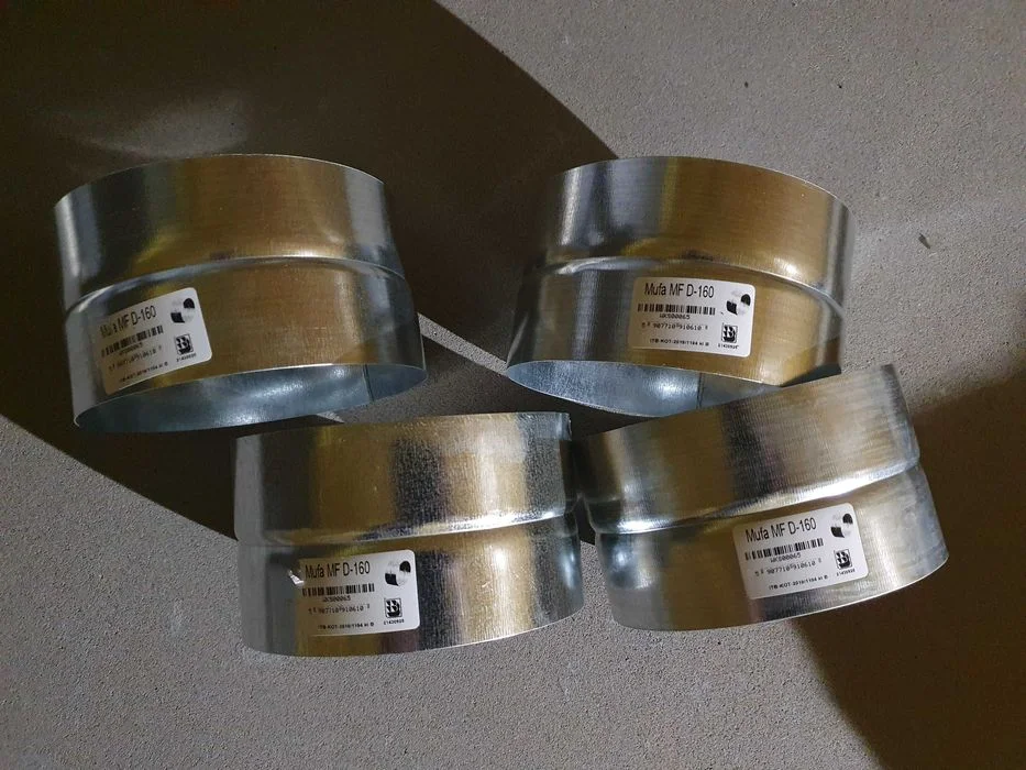 Mufka MF D 160 ocynkowana – zdjęcie 2