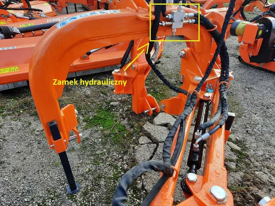 Drogowa Profesjonalna Nowa Kosiarka Bijakowa Mulczer ZEPPELIN 220APP Tylno Boczna Na Pantografie Wysięgniku Do Poboczy Skarp Rowów Gałęzi Krzaków – zdjęcie 8