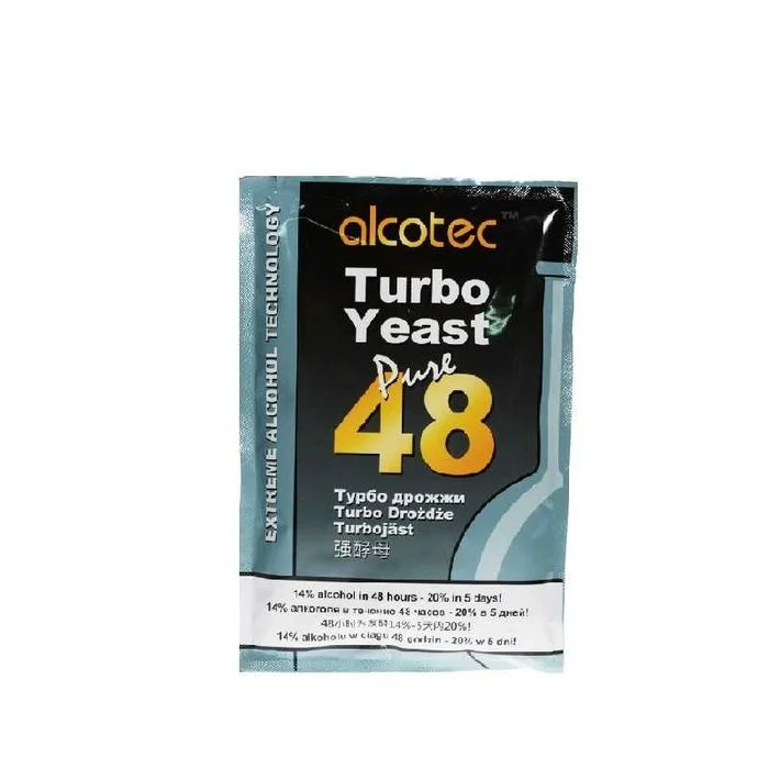 Turbo drożdże Alcotec Pure 48