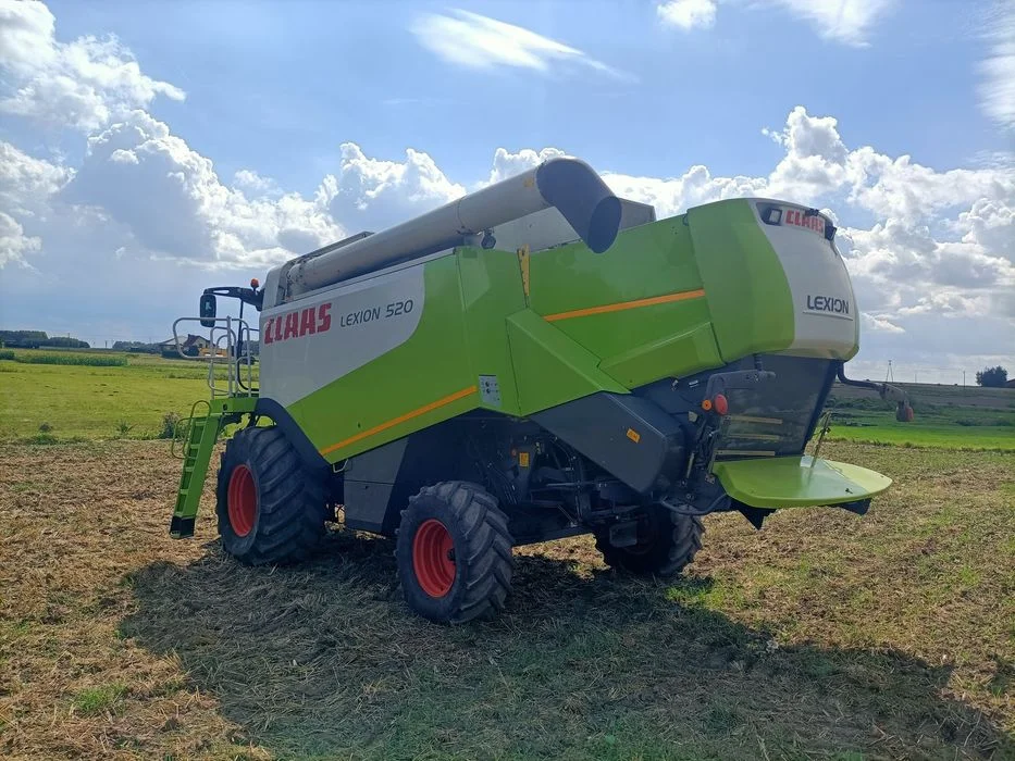 Kombajn Claas Lexion 520 bogato wyposażony stan Idealny – zdjęcie 3