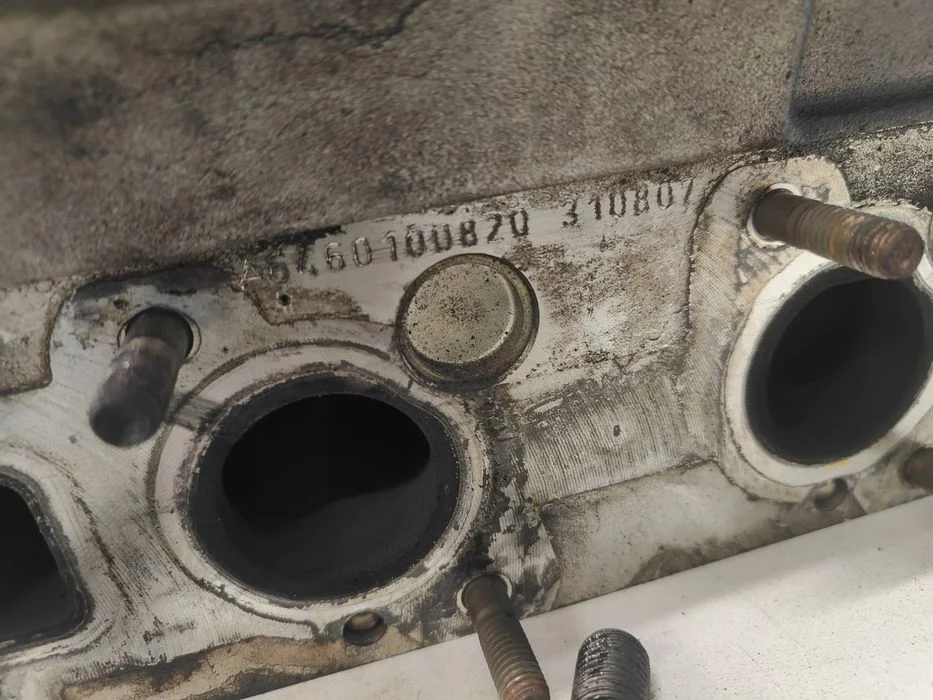 mercedes w204 w211 w209 2.2 diesel om646 a6460100820 głowica silnika wałki – zdjęcie 5