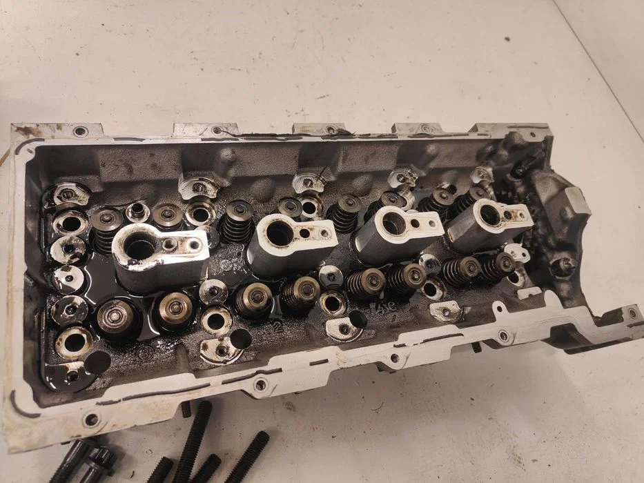 mercedes w204 w211 w209 2.2 diesel om646 a6460100820 głowica silnika wałki – zdjęcie 6