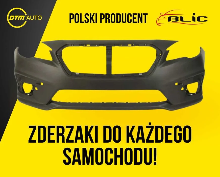 Zderzak – do wszystkich samochodów! Gotowe do malowania! Po VIN
