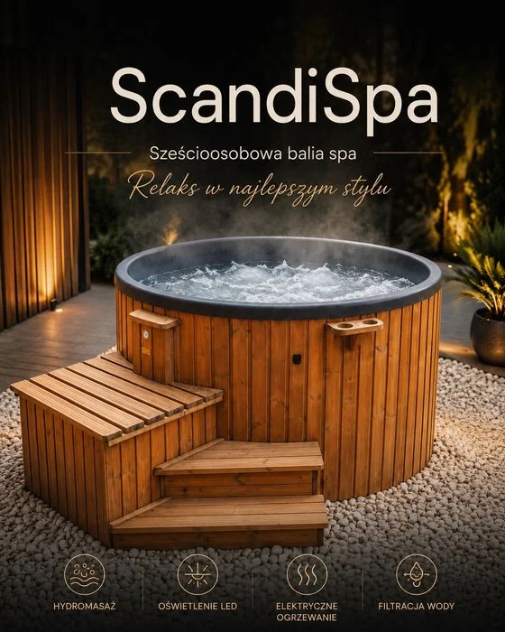 Domek z Balią Jacuzzi Escape Kołobrzeg – zdjęcie 2