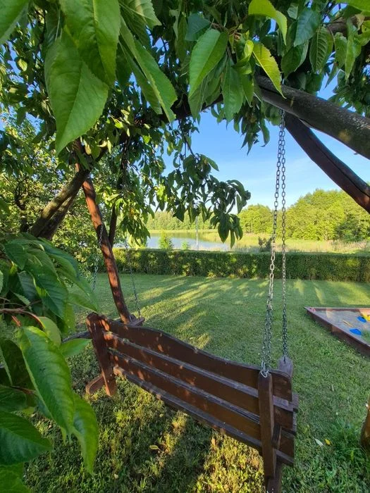 Agroturystyka Nad Jeziorkiem noclegi nad jeziorem Mazury Mikołajki - ryby - łódka - pomost – zdjęcie 9