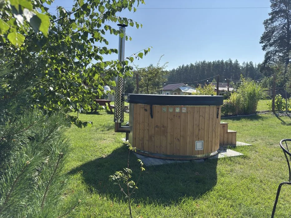 Domki letniskowe Wczasy Pod Sosnami Krutyń -jacuzzi – zdjęcie 12