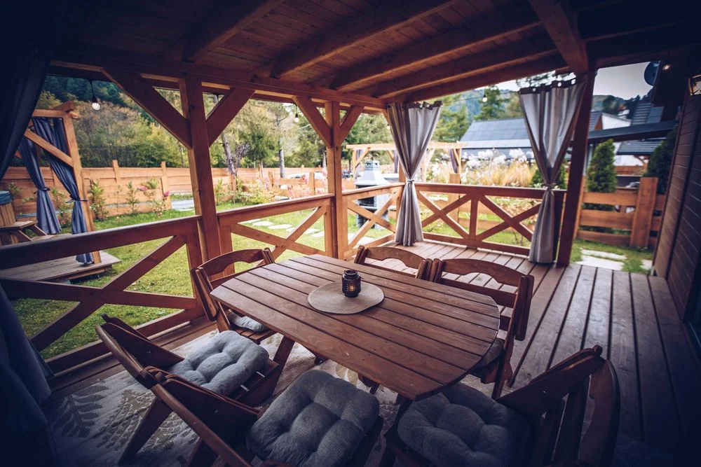 Domki. Bieszczady. Balia, jacuzzi na wyłączność w cenie. – zdjęcie 3