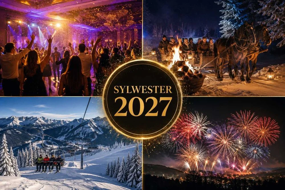 SYLWESTER w górach pokoje ZAKOPANE zabawa kulig wyżywienie salka