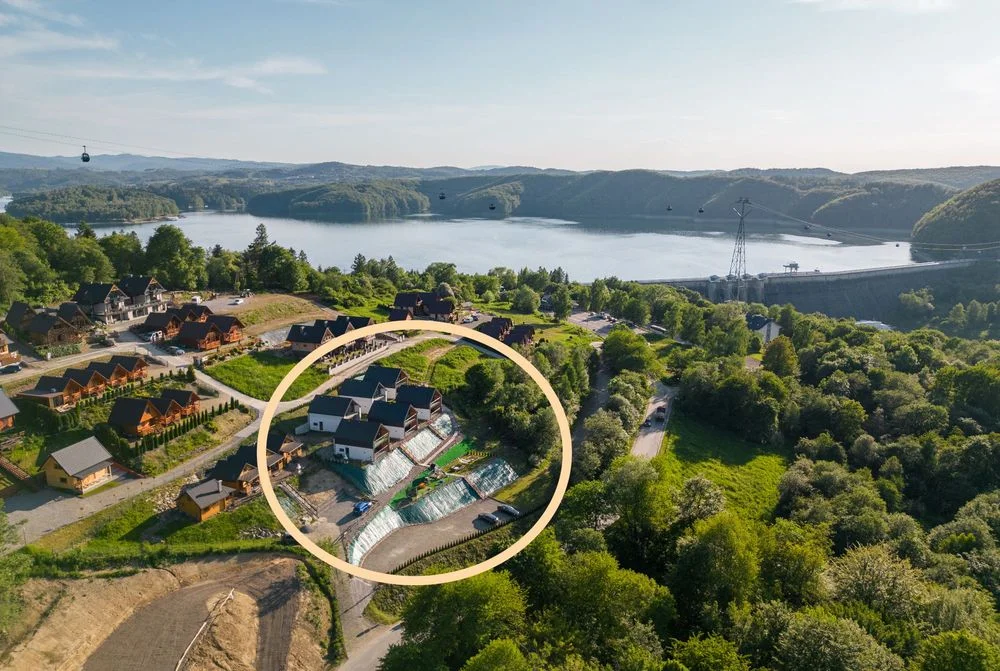 Noclegi Domki z prywatnym JACUZZI NA WYŁĄCZNOŚĆ całoroczne w centrum Soliny 4 sypialnie BIESZCZADY – zdjęcie 4