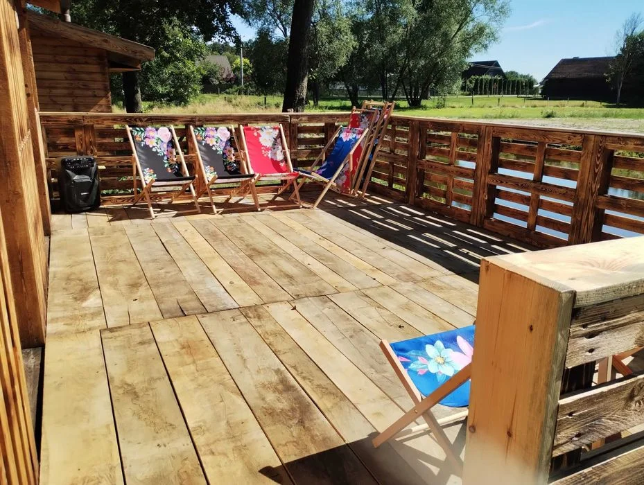 Domek na Mazurach z Jacuzzi i Sauną – Nad rzeką, ryby, prywatność lub Domek do wynajęcia Mazury – Jacuzzi, Sauna, Staw, Rzeka. – zdjęcie 12
