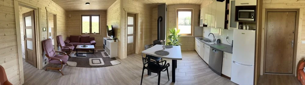 Domek całoroczny ,wynajem,nocleg,balia,sauna,wieczór przy kominku – zdjęcie 6