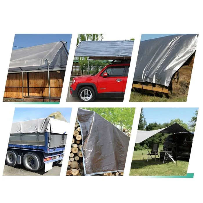 Plandeka Ochronna UV 2x3m 80g Okryciowa Mocna Uniwersalna – zdjęcie 7