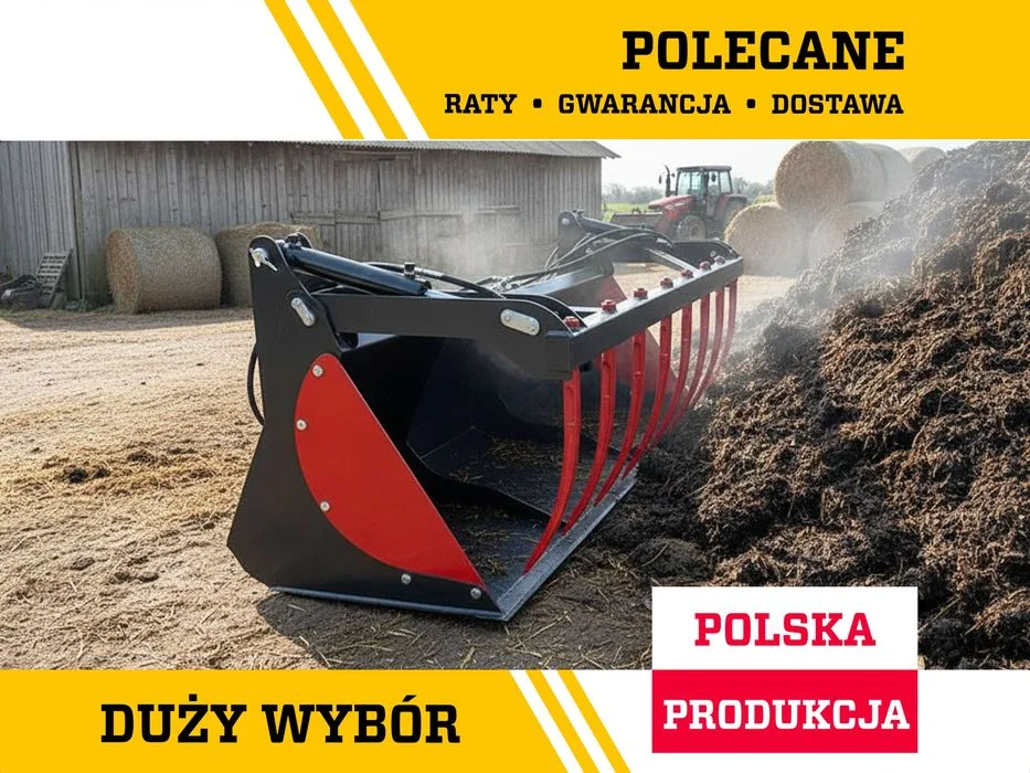 Łyżko Krokodyl Wzmocniony HARDOX Wytrzymałe Siłowniki EURORAMKA SMS