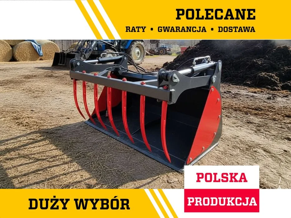 Łyżko Krokodyl Proszkowo Malowany EURO Wzmocniony Mocne Siłowniki