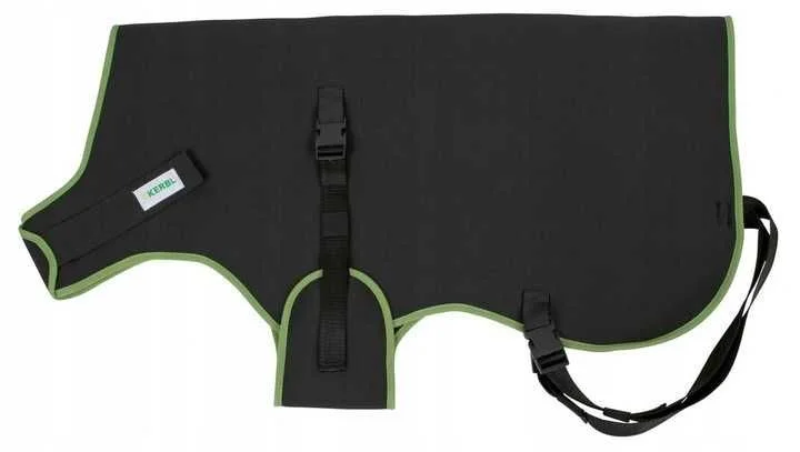 Derka dla cielaka PREMIUM granatowa Kerbl, 70 lub 80 cm – zdjęcie 4