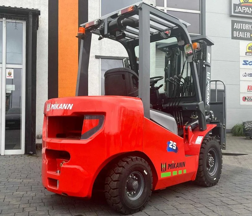 Wózek Widłowy 2,5T MIKANN, Maszt 4.5m,Triplex, Diesel Półkabina – zdjęcie 6