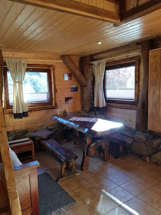 Wetlina, Siedlisko Moczarne, Domek Podkowa do 2 do max 4 osób, Bieszczady, Sauna, Balia, nad rzeczką Wetlinką – zdjęcie 4