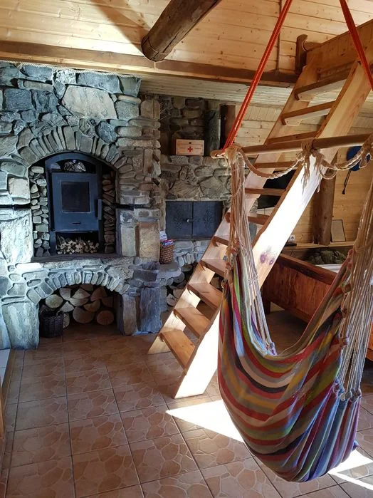 Wetlina, Siedlisko Moczarne, Domek Podkowa do 2 do max 4 osób, Bieszczady, Sauna, Balia, nad rzeczką Wetlinką – zdjęcie 6