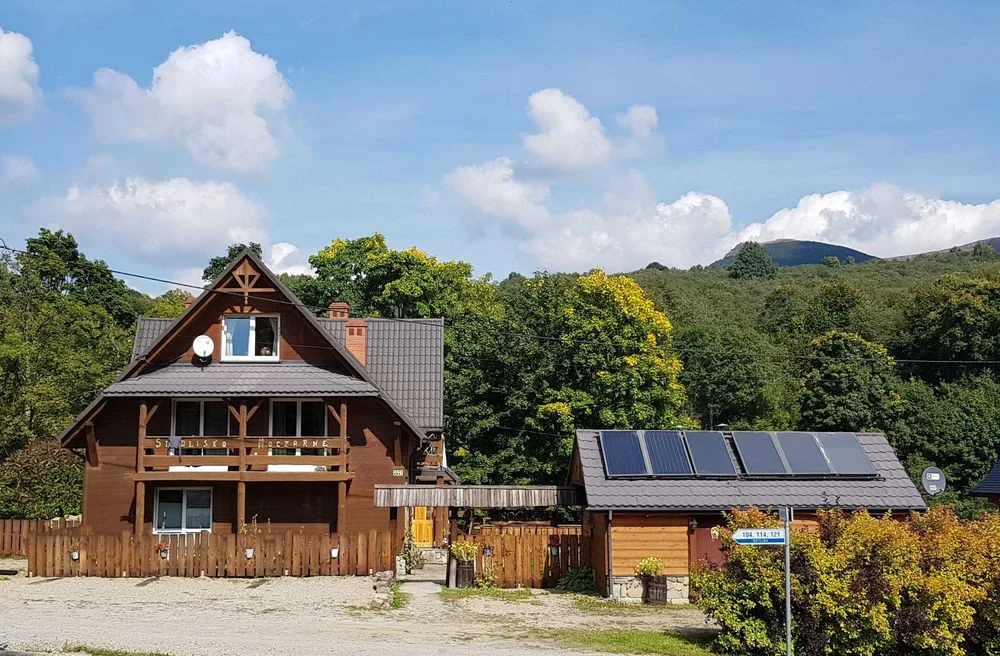 Wetlina, Siedlisko Moczarne, Domek Podkowa do 2 do max 4 osób, Bieszczady, Sauna, Balia, nad rzeczką Wetlinką – zdjęcie 2