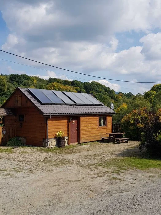 Wetlina, Siedlisko Moczarne, Domek Podkowa do 2 do max 4 osób, Bieszczady, Sauna, Balia, nad rzeczką Wetlinką