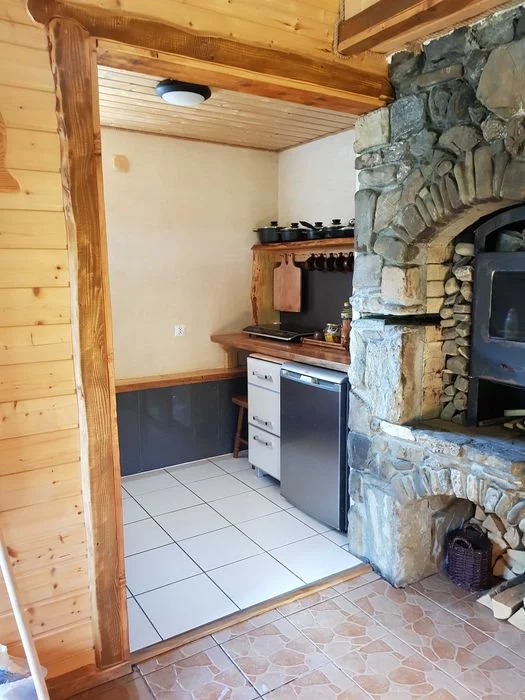 Wetlina, Siedlisko Moczarne, Domek Podkowa do 2 do max 4 osób, Bieszczady, Sauna, Balia, nad rzeczką Wetlinką – zdjęcie 7